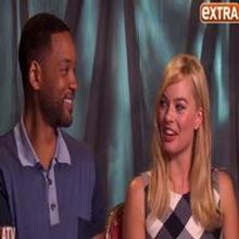 VIDEO: Margot Robbie Begs Will Smith to Join INDEPENDENCE DAY Sequel on EXTRA