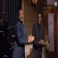 VIDEO: Chris Rock's Tribute to Eddie Murphy on the SNL 40th Anniversary Special