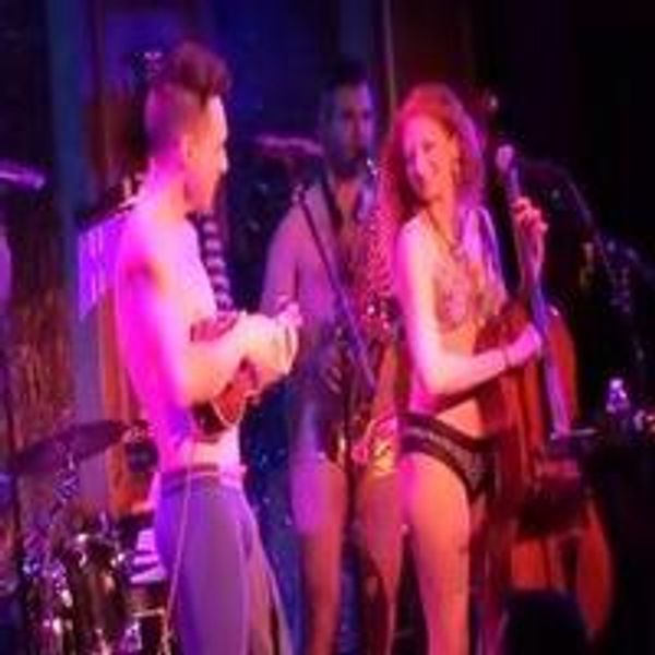 STAGE TUBE: THE SKIVVIES Perform 'Tonight You Belong to Me' With a Musical Theatre Twist! - Cabaret Theater Video