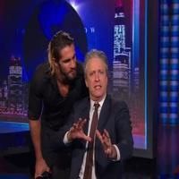 VIDEO: Seth Rollins Crashes THE DAILY SHOW WITH JON STEWART