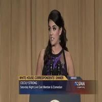 VIDEO: Cecily Strong Hosts WHCA Dinner; Comedy Guest Joins President Obama During…