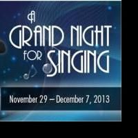 Diablo Theatre Presents A GRAND NIGHT FOR SINGING, Now thru 12/7
