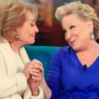 VIDEO: Bette Midler Serenades Barbara Walters on THE VIEW