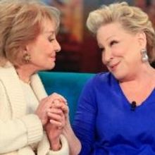 VIDEO: Bette Midler Serenades Barbara Walters on THE VIEW
