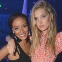 Photo Flash: Victoria's Secret Models Selita Ebanks and Elsa Hosk Party at Hakkasan…