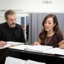 Photo Flash: In Rehearsal with Marc Kudisch and the Cast of SOMEWHERE IN TIME!