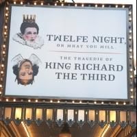 Up on the Marquee: TWELFTH NIGHT and RICHARD III- More Photos!
