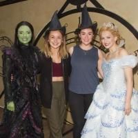 X-FACTOR Finalists Lauren Platt & Lola Saunders Attend West End's WICKED