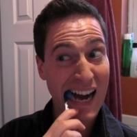 TV EXCLUSIVE: CHEWING THE SCENERY WITH RANDY RAINBOW - Randy Brushes His Teeth…