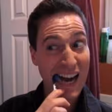 TV EXCLUSIVE: CHEWING THE SCENERY WITH RANDY RAINBOW - Randy Brushes His Teeth Broadway-Style