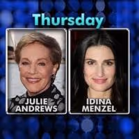 DVR Alert! Idina Menzel, Julie Andrews Appear Together on Bravo's WATCH WHAT HAPPENS…