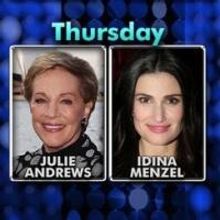 DVR Alert! Idina Menzel, Julie Andrews Appear Together on Bravo's WATCH WHAT HAPPENS…