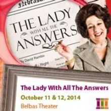 THE LADY WITH ALL THE ANSWERS to Play Washington Pavilion this Weekend