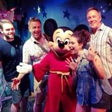 Photo Flash: Touring Cast of MAMMA MIA! Visits Disneyland