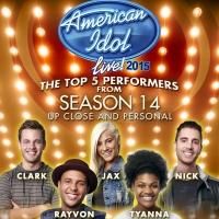Top Five Announced for AMERICAN IDOL LIVE!, Coming to Van Wezel