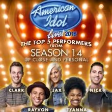 Top Five Announced for AMERICAN IDOL LIVE!, Coming to Van Wezel