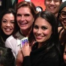 Photo Flash: Brooke Shields Visits HERE LIES LOVE