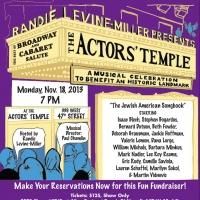 Broadway & Cabaret Community Celebrate The Actors Temple in 2013 Concert Benefit…