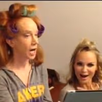 STAGE TUBE: Kristin Chenoweth and Kathy Griffin Sing for Josh Groban Video