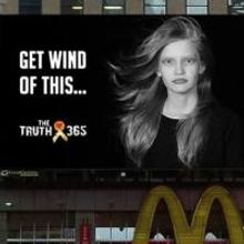 Cancer Victim Kylie Myers Keeps Broadway Smiley on Times Square Billboard