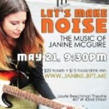 Janet Krupin, Jarrod Spector and More Join Janine McGuire in LET'S MAKE NOISE…