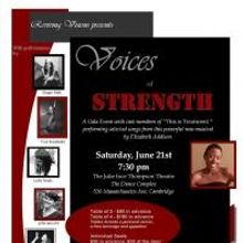 Voices of Strength to Raise Money for THIS IS TREATMENT, 6/21
