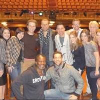 Exclusive Photo Flash: Cast of FIRST DATE Visits A TIME TO KILL on Broadway!