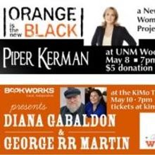 This Week at Bookworks Includes Piper Kerman, A Word with Writers Diana Gabaldon & Ge