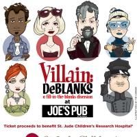 Marc Kudisch, The Skivvies & More Set for VILLAIN: DEBLANKS Benefit for St. Jude at…