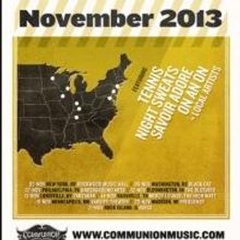 Communion to Kick Off New Monthly Club Nights Series, Nov 2013