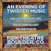 Z2 Entertainment Presents AN EVENING OF TWISTED MUSIC, Featuring Hallucinogen Live…