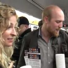 STAGE TUBE: HOW TO BE A NEW YORKER Stars Serve Coffee on the Subway