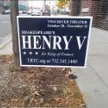 Two River Theater Campaigns for HENRY V as King of France; Production Opens 10/26