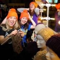 CHARLIE AND THE CHOCOLATE FACTORY Cast Knit For Woolly Hat Day!