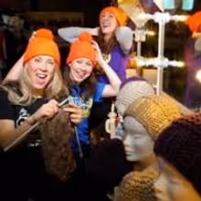 CHARLIE AND THE CHOCOLATE FACTORY Cast Knit For Woolly Hat Day!