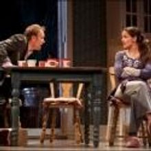 Photo Flash: First Look at Katie Holmes, Norbert Leo Butz and More in DEAD ACCOUNTS…