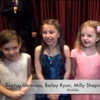 TV EXCLUSIVE: MATILDA THE MUSICAL's Four Leading Ladies and More Talk Opening Night! Video