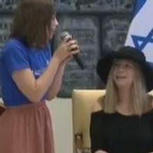 STAGE TUBE: Barbra Streisand Meets with Make-A-Wish Children in Israel
