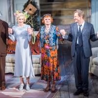 Photo Flash: Angela Lansbury and Company Celebrate BLITHE SPIRIT's Final Curtain…