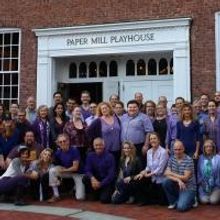 Photo Flash: Paper Mill's CAN-CAN Cast and More Take Part in Spirit Day 2014