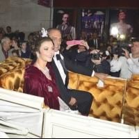 Photo Flash: Vittoria Belvedere and Luca Ward Arrive at MY FAIR LADY Premiere