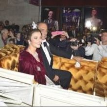 Photo Flash: Vittoria Belvedere and Luca Ward Arrive at MY FAIR LADY Premiere