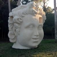 Artwork by Leonard Ursachi Installed in Prospect Park