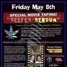 Don Barnhart's Documentary REEFER RENDUM Filming in Los Angeles Today