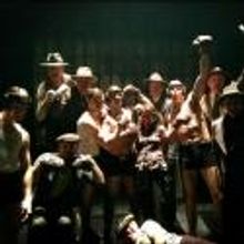Photo Flash: Saturday Intermission Pics, Jan 12, Part 2 - Triumphant Cast of GOLDEN…