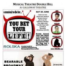 New Musical Theatre Festival for the Galloway Theatre, 26 - 28 June 2014