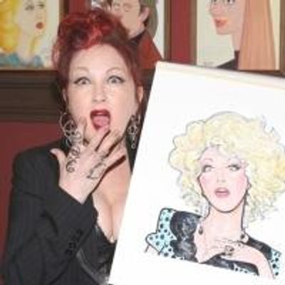 Photo Coverage: Sardi&#039;s Unveils Cyndi Lauper&#039;s Caricature!