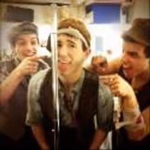 Photo Flash: Saturday Intermission Pics, Nov 24 - NEWSIES Does A CHRISTMAS STORY…