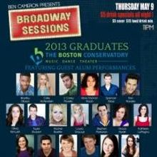 BROADWAY SESSIONS to Celebrate Boston Conservatory, 5/9