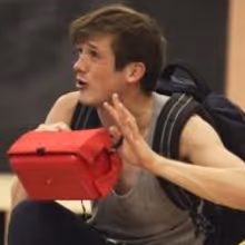 Photo Flash: In Rehearsal with the Cast of THE CURIOUS INCIDENT OF THE DOG IN THE…
